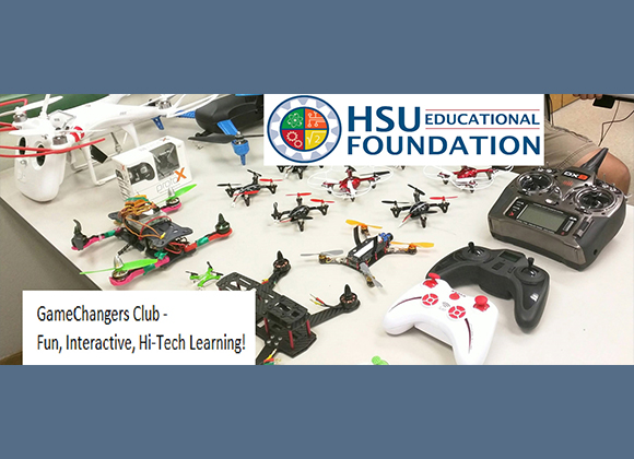 Game Changers Club banner for Hsu Educational Foundation