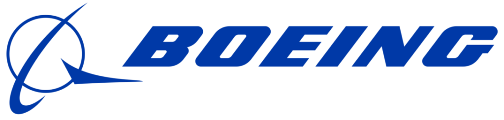 Logo for the Boeing Company
