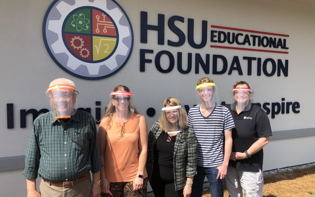 HSU Foundation Donates Masks to Eglin