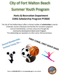 2020 FWB Summer Youth Program