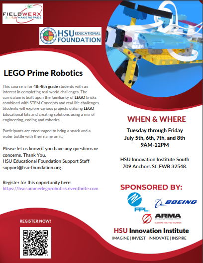 Prime Robotics Camp with LEGO